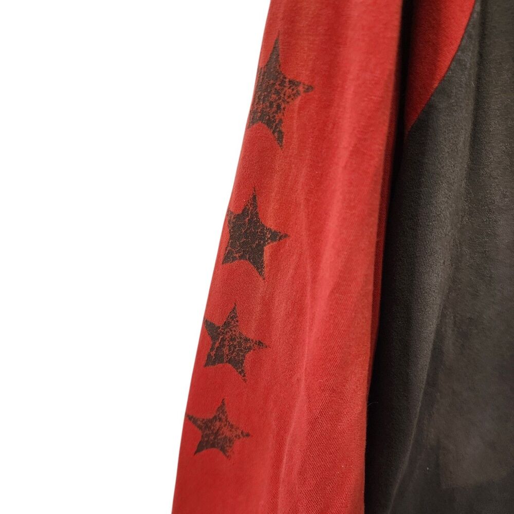 Ralph Lauren Denim Supply Skull Graphic Raglan Shirt Western XXL - Picture 2 of 5